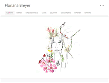 Tablet Screenshot of florianabreyer.com